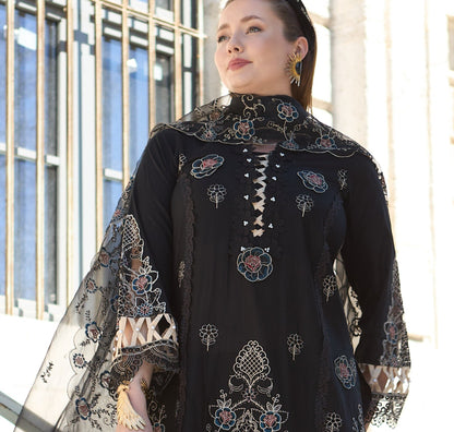 CALA-EMBROIDERED LAWN 3 PCS (HG-06)