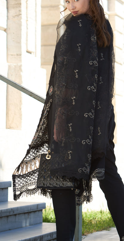 CALA-EMBROIDERED LAWN 3 PCS (HG-06)