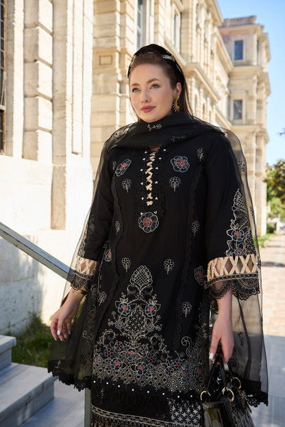 CALA-EMBROIDERED LAWN 3 PCS (HG-06)