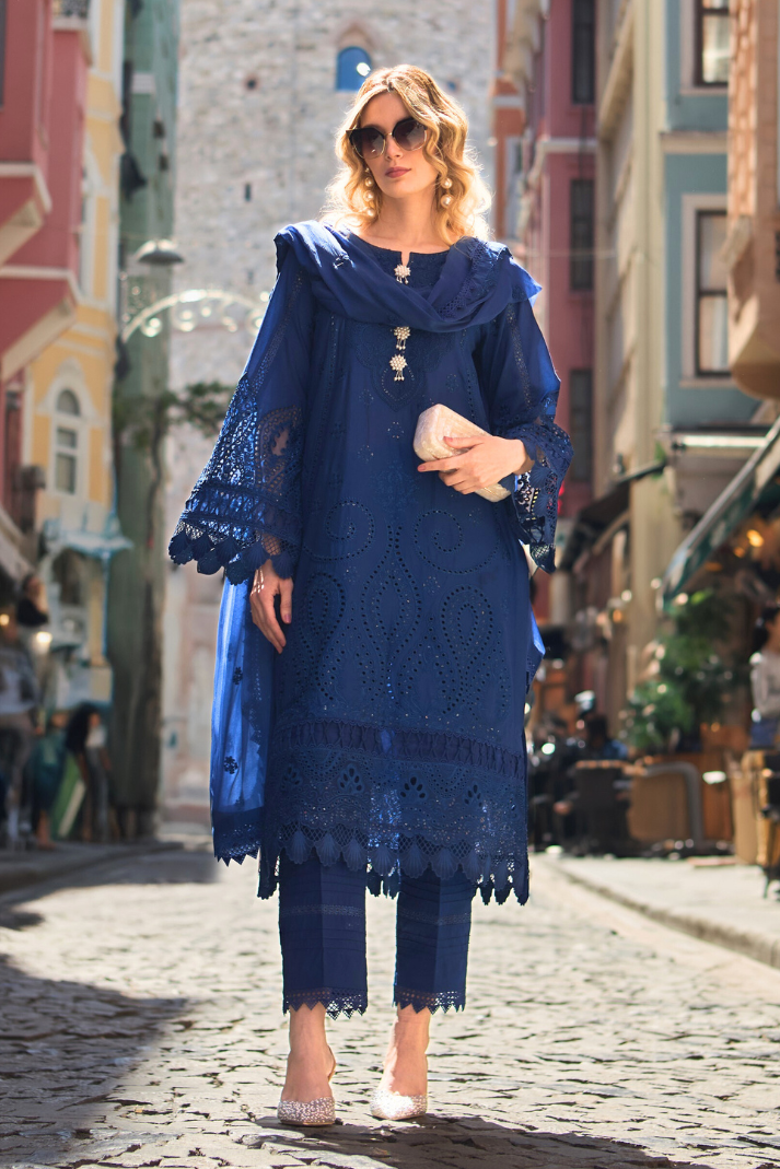 Keya HG-01 – 3 Piece Luxury Embroidered Lawn Suit  pic 1